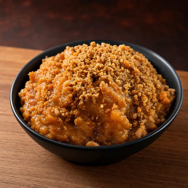 Whiskey Sweet Potato Casserole.