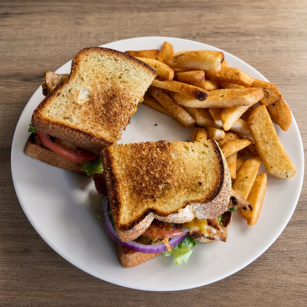 Smoked Turkey Club.