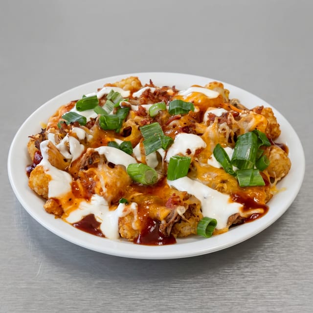 BBQ Loaded Tots.