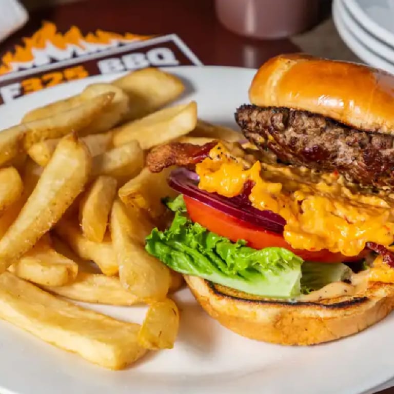 Fresh Salads: BBQ, Southern, Burgers, Wings